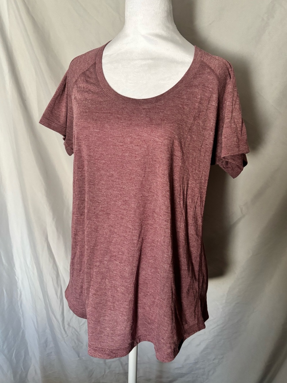 Women's Patagonia capilene Soft Scoop Neck Tee in Mauve